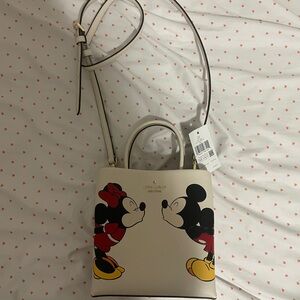 Kate Spade Cream Crossbody Bag with Disney Design